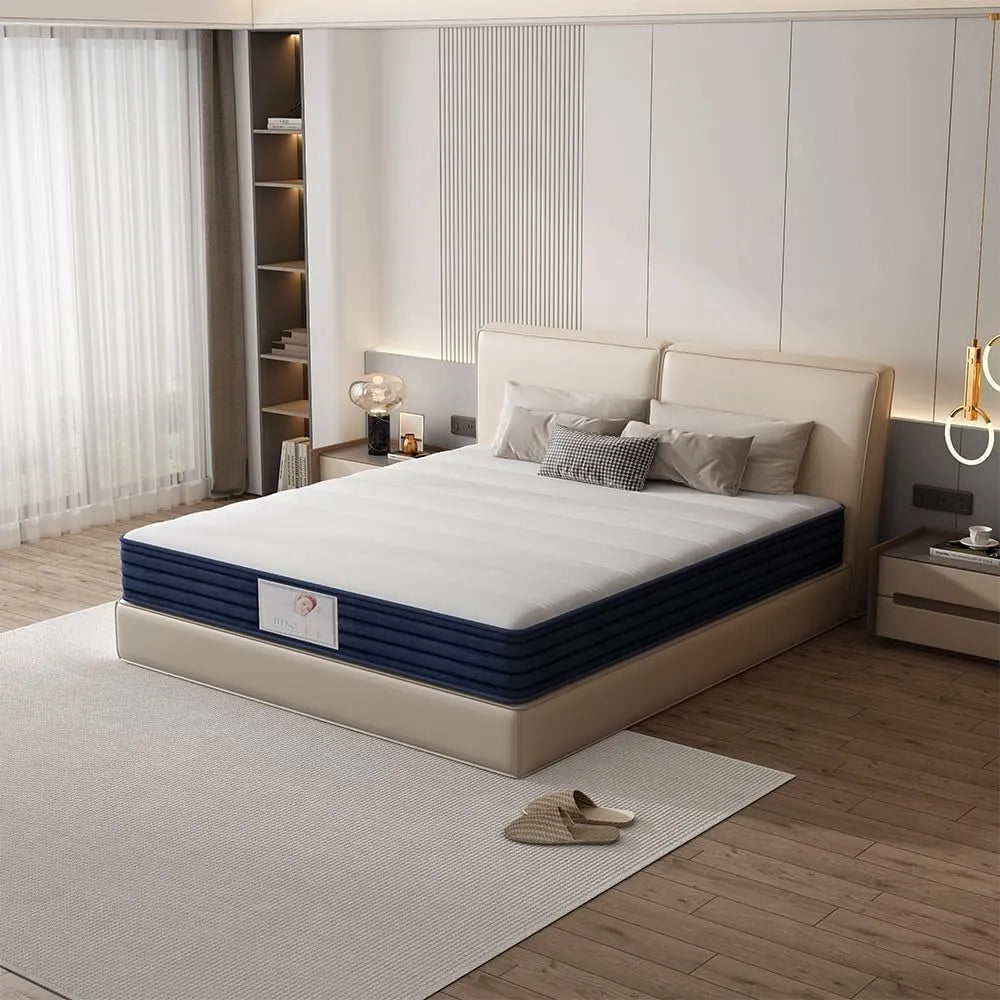 Matelas – respirant, rembourrage en mousse, 160 × 200, 22 cm, 160 × 200cm