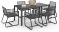 Salon de jardin et ensemble lounge — 150 cm, anthracite