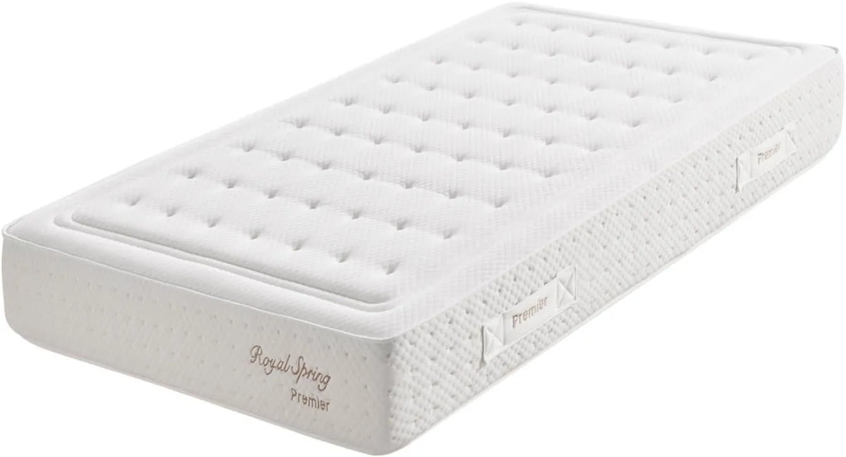 Moonia Matelas en Latex HR Ergonomique 90x190 cm, Confort Multizone