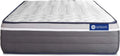 Matelas Confort Ultra 80 x 200 cm - Latex et Mémoire de Forme - Épaisseur 26 cm - Soutien Très Ferme - 7 Zones de Confort