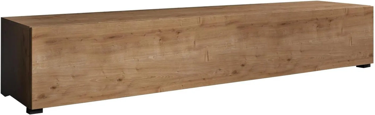 Meuble TV Moderne Aitana, Design Modulaire en Chêne, 180 cm