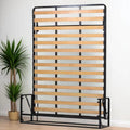 Lit Mural Vertical 140x190 pour 2 Personnes - Design Classique et Pratique