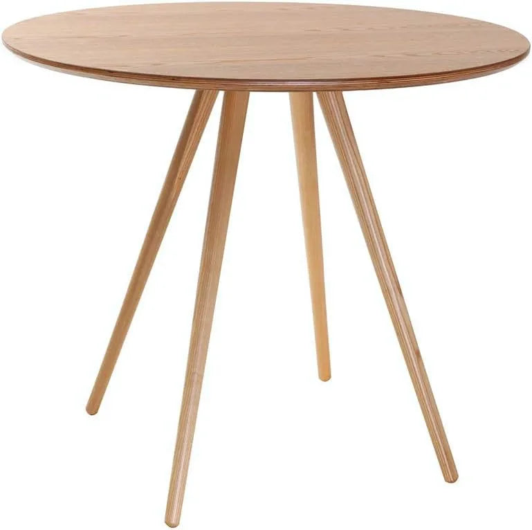 Table à Manger Ronde en Bois Clair Ø90 cm - ARTIK par Miliboo
