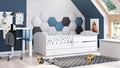 Lit Enfant LUK avec Toboggan et Tiroir 160x80 cm - KOBI