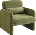 Chaise de Salon OMA en Tissu Vert Confortable