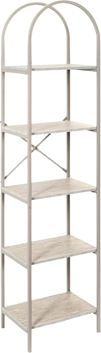 Étagère Arche Design 5 Niveaux Terra Nova en MDF, Rangement Décoratif