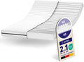 Matelas Ergonomique 160 x 200 cm, 7 Zones, Ferme, Reversible et Lavable