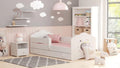 Lit Enfant KOBI FALA Blanc 160x80 cm avec Rangements et Matelas