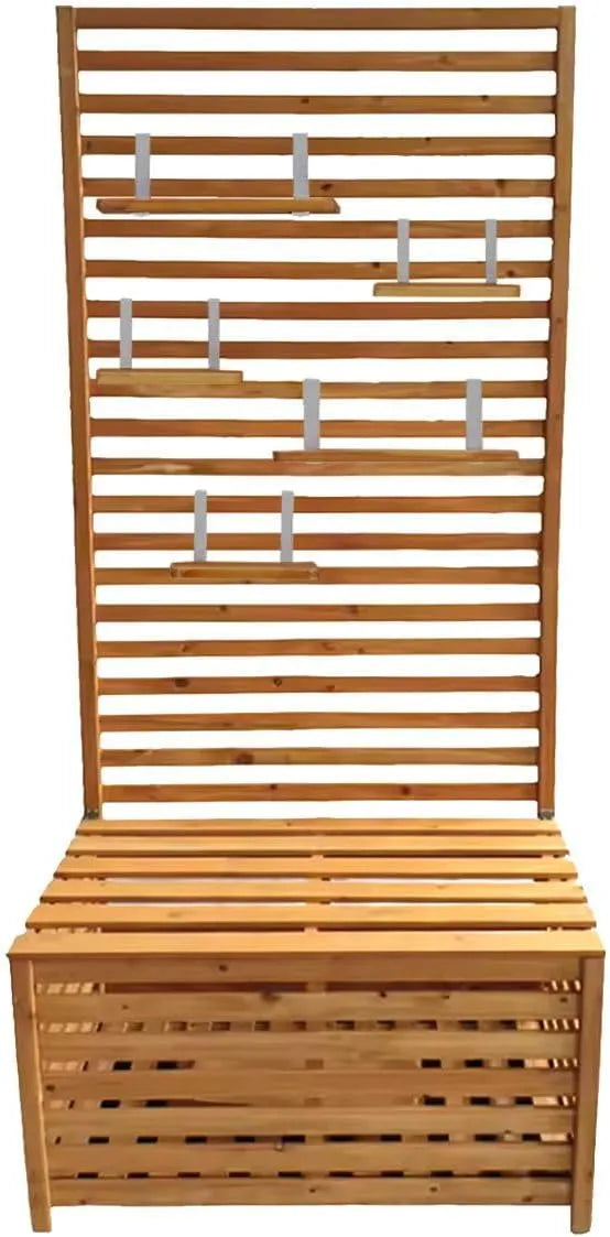 Coffre de Rangement Extérieur avec Étagères pour Jardin et Plantes