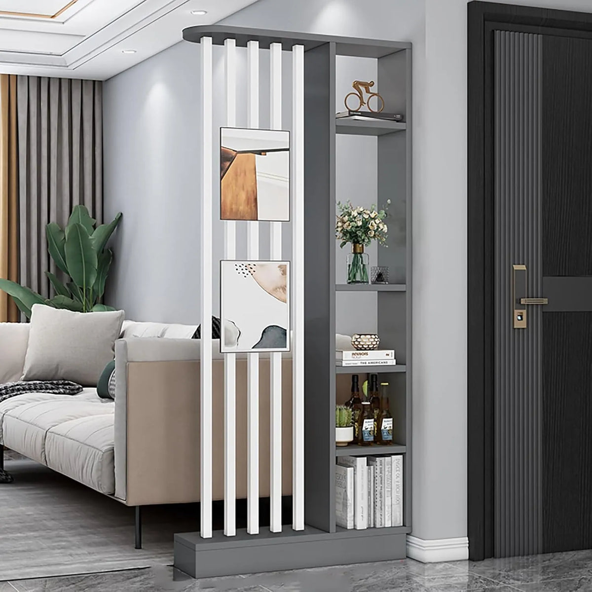 Paravent d'Intérieur en Bois pour Séparation et Intimité