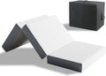 Matelas Pliable 120x195x10 cm en Mousse à Mémoire - Confort de Voyage