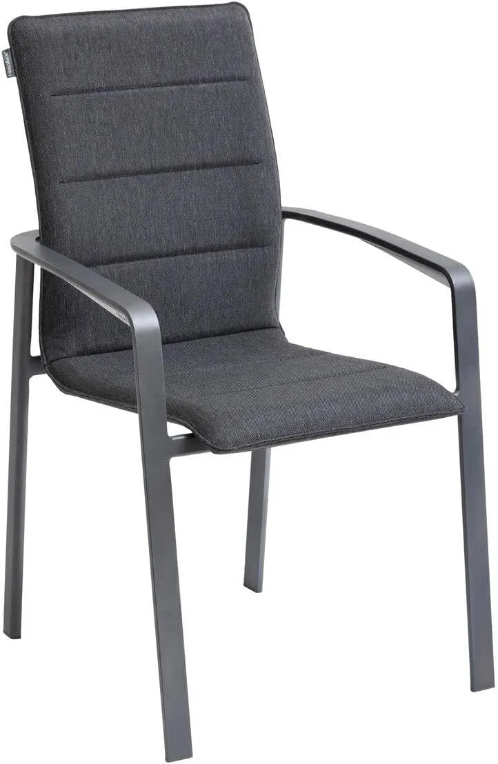 Fauteuil de Jardin Empilable Hespéride Diese en Aluminium Antirouille