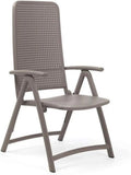 Nardi Darsena - Fauteuil Réglable avec Accoudoirs, Made in Italy