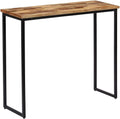 Console d'entrée en teck recyclé massif 90x30x76 cm