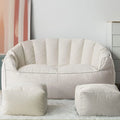 Canapé beige confortable pour intérieur et extérieur - Élégance polyvalente