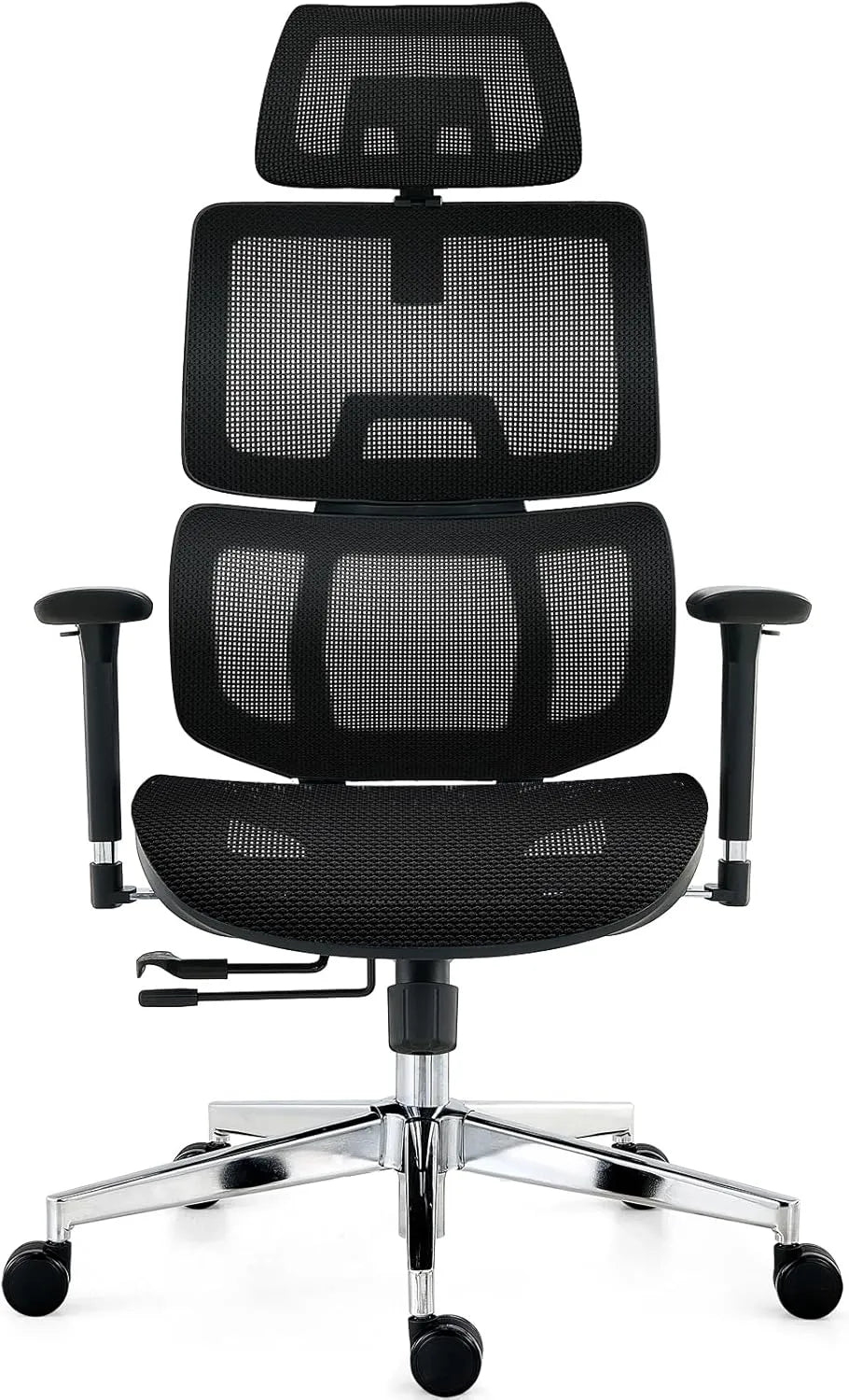 Chaise de Bureau Ergonomique, Dossier Respirant, Accoudoirs 3D, Inclinaison 130°
