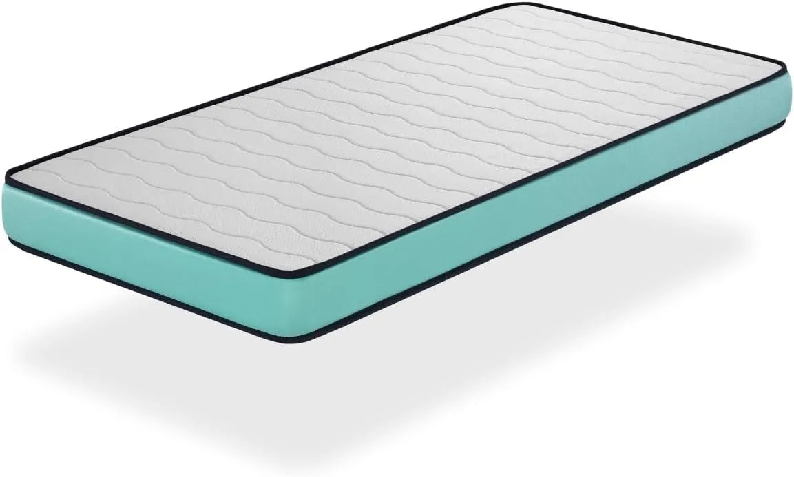 Matelas Ergonomique 140x190 cm, Mémoire de Forme Respirante, Épaisseur 14 cm, Idéal pour Lit Gigogne
