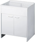 Lavabo en résine Negrari 80x50 cm Blanc - Lot de 12