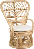 Chaise Enfant Boho en Rotin Naturel pour Chambre et Salle de Jeux - Temeni
