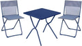 Lafuma Set de Table Carrée et Chaises Compactes pour Balcon