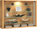 Vitrine Murale en Verre Vitrosa L en Hêtre