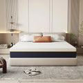 Matelas 140x200 cm en Mousse Mémoire et Bambou, Confort Moyenne, Respiration et Hypoallergénique, Housse Lavable