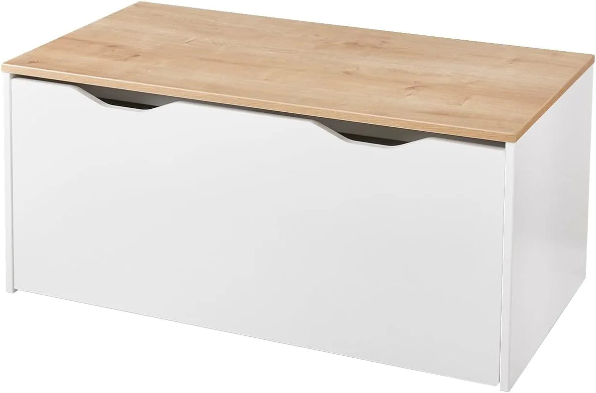 VERTBAUDET Banc de Rangement à Roulettes, Blanc, Taille Unique