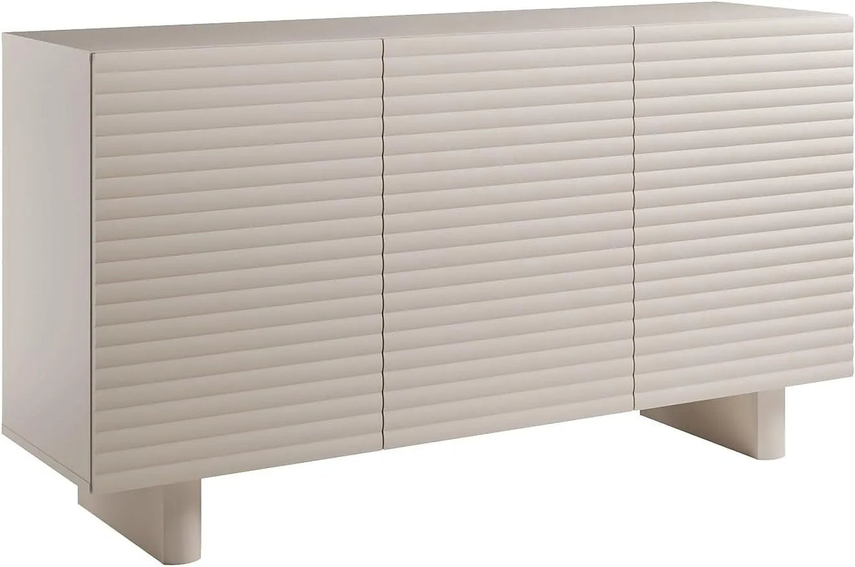 Buffet en MDF Beige avec 3 Portes - LUDIMA - Vente-Unique