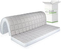 Matelas Pliant 140x190 cm pour Banquette BZ en Mousse à Mémoire, 10 cm, Hypoallergénique