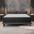 Matelas Mémoire de Forme NATURALEX 140x200 cm - Blue Latex Ferme - Thermorégulateur et Hypoallergénique - 7 Zones de Confort - Réversible Été/Hiver