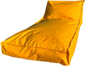 Pouf de Jardin Géant pour Terrasse et Piscine - Bain de Soleil Jaune