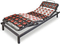 SAMPUR - Sommier électrique de relaxation orthopédique à plots ajustables | Compatible avec cadre de lit | 5 positions de couchage (70 x 190 cm)