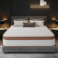 Matelas Ergonomique 140x200 - Mémoire de Forme et Ressorts - Fermeté Moyenne pour Sommeil Réparateur