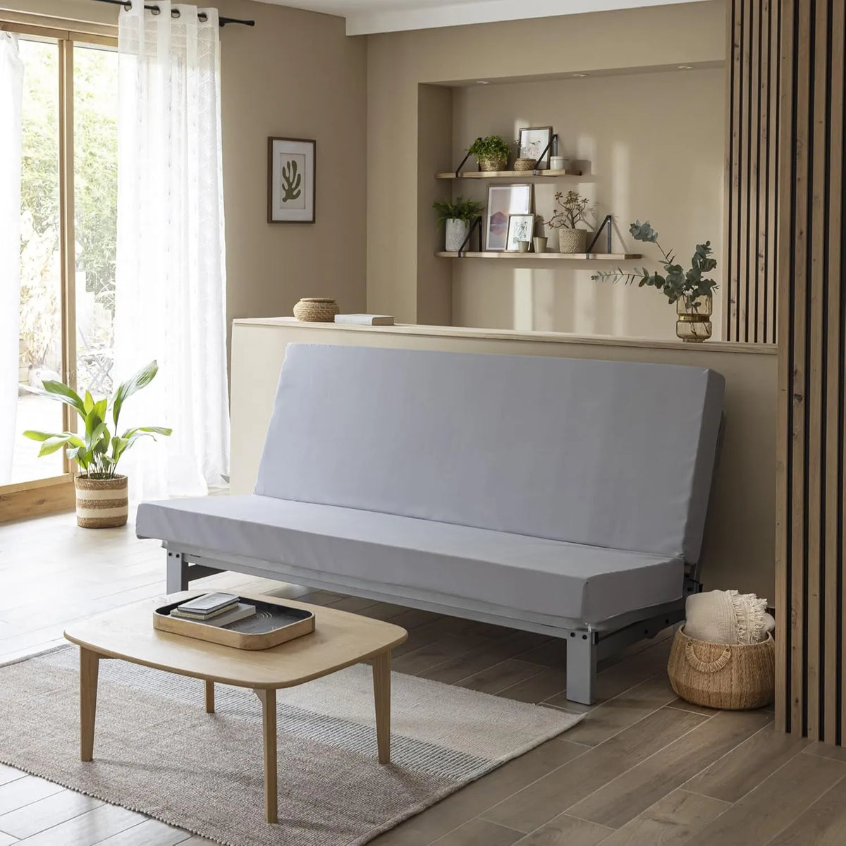 Terre de Nuit Matelas Clic-Clac Confort Mousse Haute Densité 130x190