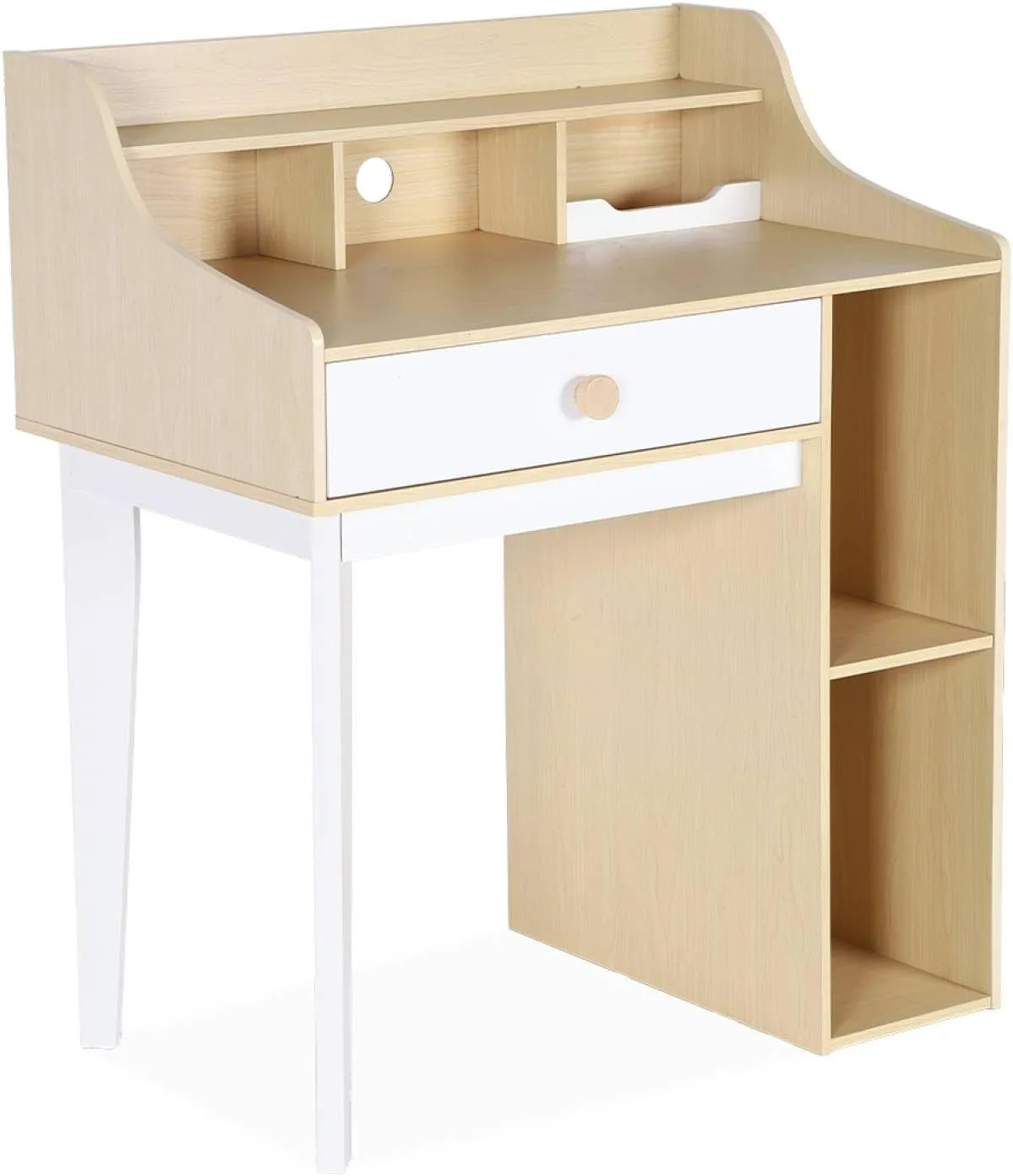 Table pour Enfant avec Tiroir et Étagères - sweeek