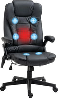 HOMCOM Bureau et table informatique — avec chauffage, noir