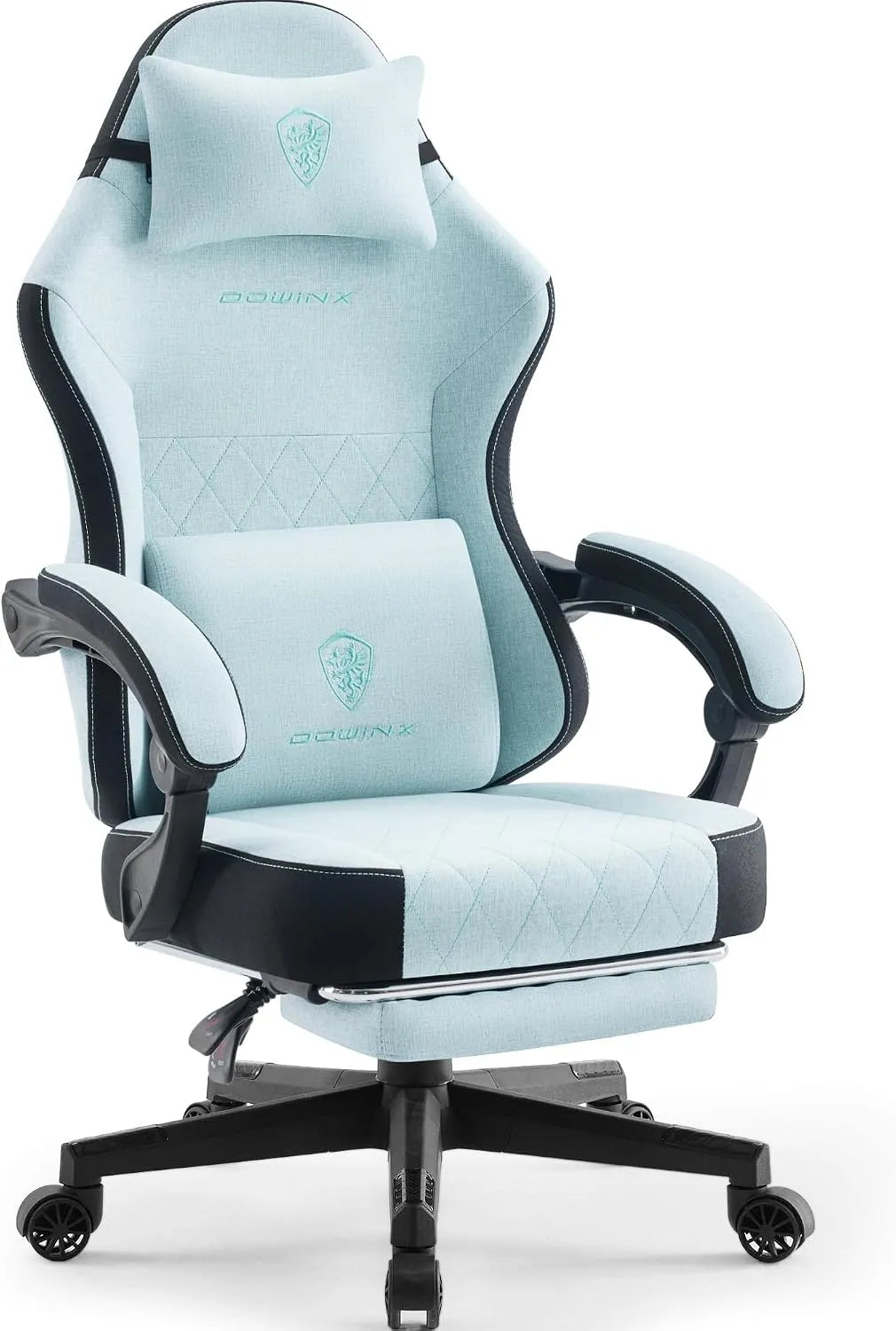 Bureau et table informatique — revêtement en tissu, avec coussins, pour gaming, 135 kg