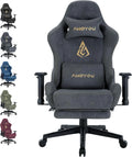 Chaise — avec coussins, pour gaming, réglable, 200kg