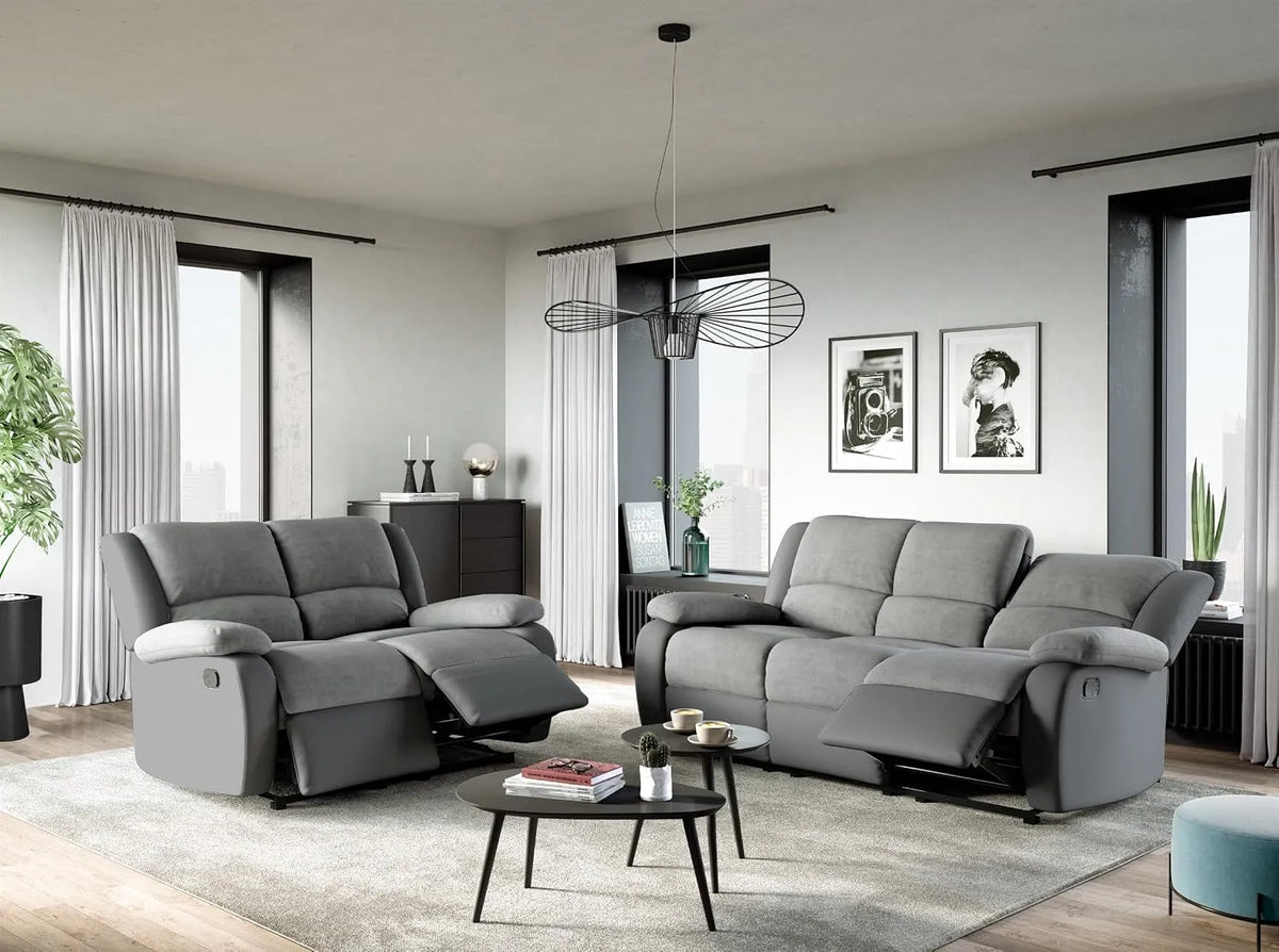 Canapé – DETENTE, 2 Places, gris
