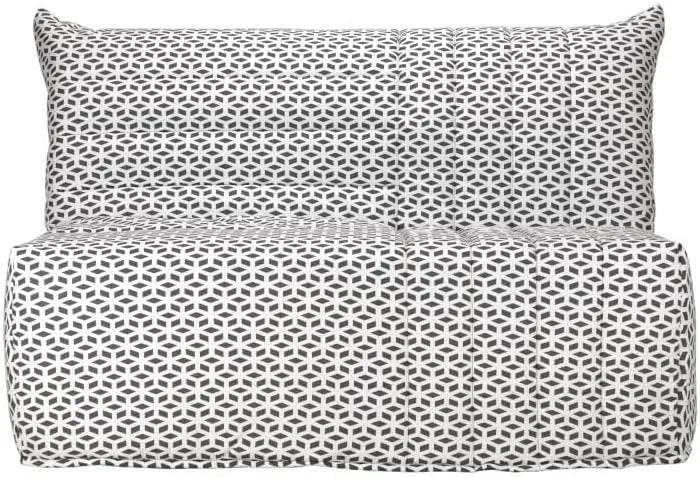 Matelas: P 101, BECCI, revêtement en tissu, 2 Places, 101 cm, noir