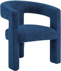 Vente-unique — FAVINA, bleu, revêtement en tissu